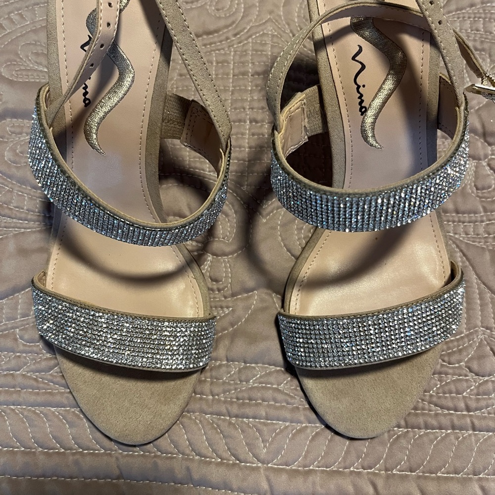 Dressy open toe Sandal for Weddings Prom Evening Wear